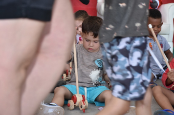 Foto - Festa de Natal dos alunos do CEI José Luiz Amat