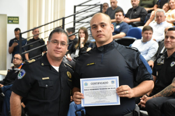 Foto - Formatura de mais uma turma da GCM novembro/2024