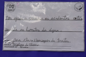 Foto - 1ª Semana Municipal de Orientação e Prevenção de Acidentes com Crianças
