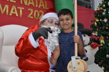 Foto - Festa de Natal dos alunos do CEI José Luiz Amat