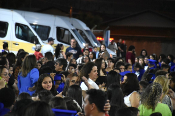 Foto - Formatura de encerramento dos 5º anos do ensino fundamental dia 11 de dezembro de 2024