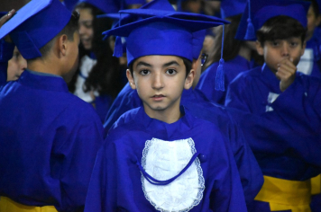 Foto - Formatura de encerramento dos 5º anos do ensino fundamental dia 12 de dezembro de 2024