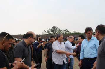 Foto - Inauguração Barragem Prefeito Plínio Paganini