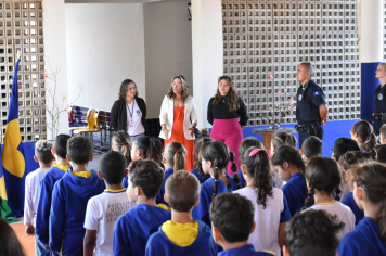 Foto - Lançamento Oficial do Grupamento Escolar Comunitário