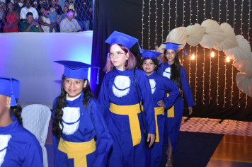 Foto - Formatura de encerramento dos 5º anos do ensino fundamental dia 11 de dezembro de 2024