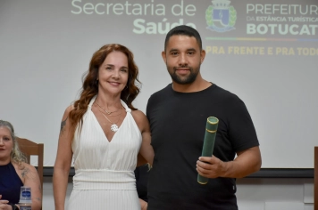 Foto - Formatura de Agentes de Saúde