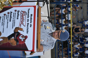 Foto - Proerd 2024 realiza Formatura de alunos da Rede de Ensino de Botucatu