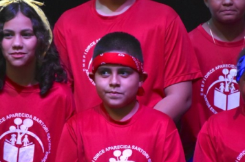 Foto - Premiação da Olimpíada Literária da Língua Portuguesa e da 1ª Olimpíada de Matemática