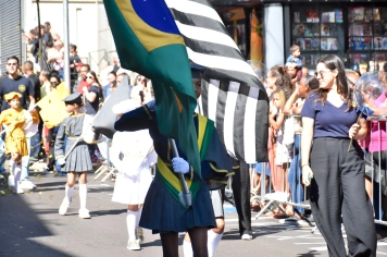 Foto - Aniversário de Botucatu - Ato Cívico e Desfile