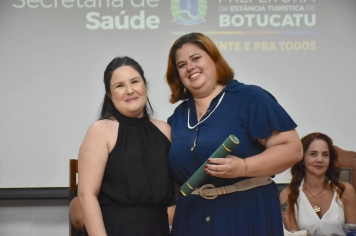 Foto - Formatura de Agentes de Saúde