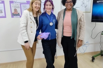 Foto - Premiação - Agosto Lilás