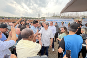 Foto - Inauguração Barragem Prefeito Plínio Paganini