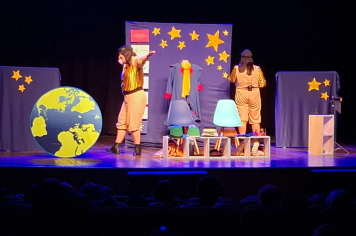 Foto - Alunos da Rede Municipal participam do Projeto A Hora do Conto em Todos os Cantos