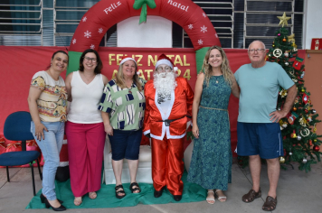 Foto - Festa de Natal dos alunos do CEI José Luiz Amat