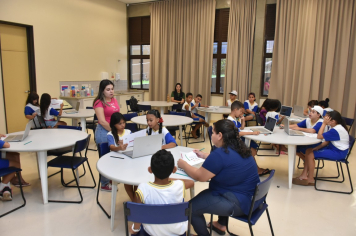 Foto - Educação e Sesi iniciam curso de Robótica para alunos da Rede Municipal de Ensino