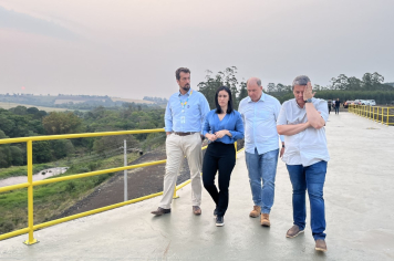 Foto - Inauguração Barragem Prefeito Plínio Paganini