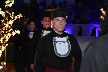 Foto - Formatura de encerramento dos 9º anos do ensino fundamental II e EMEJA dia 13 de dezembro de 2024