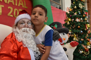 Foto - Festa de Natal dos alunos do CEI José Luiz Amat
