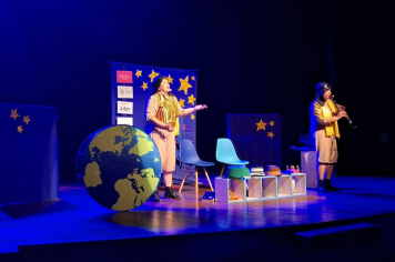 Foto - Alunos da Rede Municipal participam do Projeto A Hora do Conto em Todos os Cantos