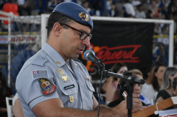 Foto - Proerd 2024 realiza Formatura de alunos da Rede de Ensino de Botucatu