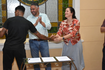 Foto - Mais de 150 atletas assinaram o Termo de Adesão ao Programa Bolsa Atleta 2025