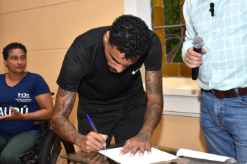 Foto - Mais de 150 atletas assinaram o Termo de Adesão ao Programa Bolsa Atleta 2025