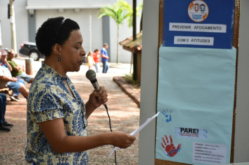Foto - 1ª Semana Municipal de Orientação e Prevenção de Acidentes com Crianças