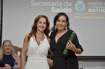 Foto - Formatura de Agentes de Saúde