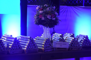 Foto - Formatura de encerramento dos 5º anos do ensino fundamental dia 11 de dezembro de 2024