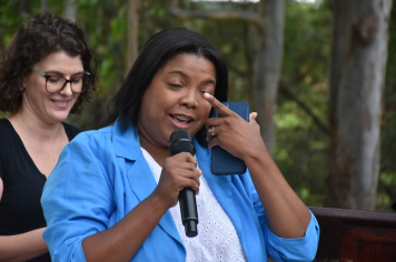 Foto - Prefeitura entrega primeira ciclovia rural as margens da Avenida Odilon Cassetari, que liga a Rodovia Gastão Dal Farra.