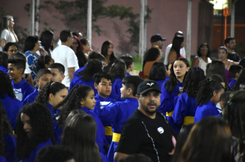 Foto - Formatura de encerramento dos 5º anos do ensino fundamental dia 11 de dezembro de 2024