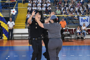Foto - Proerd 2024 realiza Formatura de alunos da Rede de Ensino de Botucatu