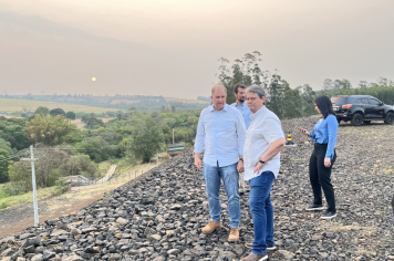 Foto - Inauguração Barragem Prefeito Plínio Paganini