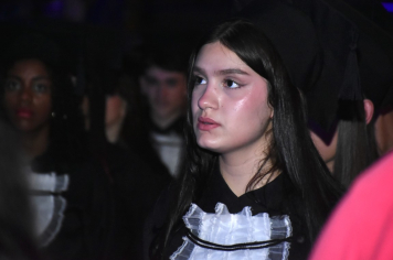 Foto - Formatura de encerramento dos 9º anos do ensino fundamental II e EMEJA dia 13 de dezembro de 2024