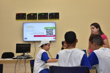 Foto - Educação e Sesi iniciam curso de Robótica para alunos da Rede Municipal de Ensino