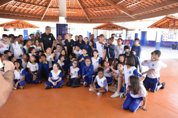 Foto - Lançamento Oficial do Grupamento Escolar Comunitário