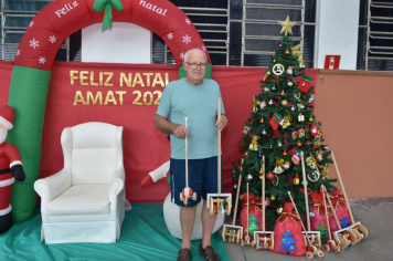 Foto - Festa de Natal dos alunos do CEI José Luiz Amat