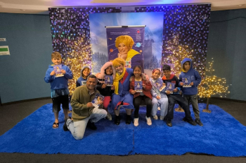 Foto - Alunos da Rede Municipal participam do Projeto A Hora do Conto em Todos os Cantos