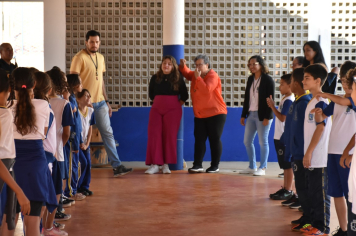 Foto - Lançamento Oficial do Grupamento Escolar Comunitário