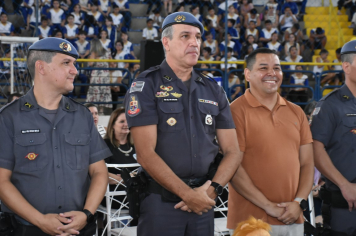 Foto - Proerd 2024 realiza Formatura de alunos da Rede de Ensino de Botucatu