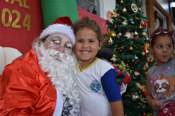 Foto - Festa de Natal dos alunos do CEI José Luiz Amat