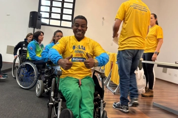 Foto - Bolsa Atleta - Entrega das camisetas 2026