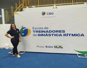 Treinadora de Ginástica Rítmica de Botucatu participa de capacitação em Aracajú