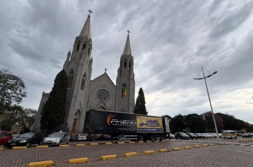 Aquece Botucatu 2026: Largo da Catedral segue com carreta solidária até sábado, 30
