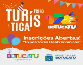 Inscrições abertas para Expositores Gastronômicos no Botucatu 170 Anos
