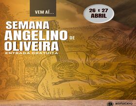 Cultura fará a Semana Angelino de Oliveira neste final de semana; confira a programação