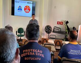 Defesa Civil conclui treinamento de capacitação de brigada