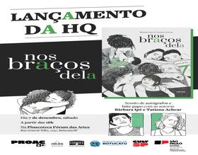 Secretaria de Cultura sediará lançamento do livro “Nos braços dela”