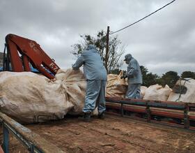 Agricultura recolhe mais de 1.000 embalagens de agrotóxicos no recebimento itinerante