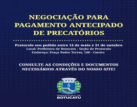 Prefeitura abrirá negociação para pagamento antecipado de precatórios a partir desta quarta-feira, 14
